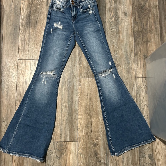Flying Monkey Denim - Flying Monkey Flared Blue Jeans